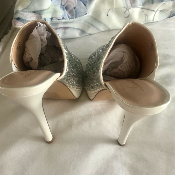 Lauren Lorraine Mimi Crystal Embellished Mule Pump - Picture 5 of 7